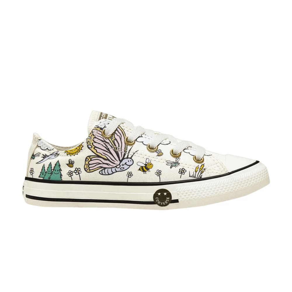 Converse Chuck Taylor All Star Low GS Summer Camp - Vintage White