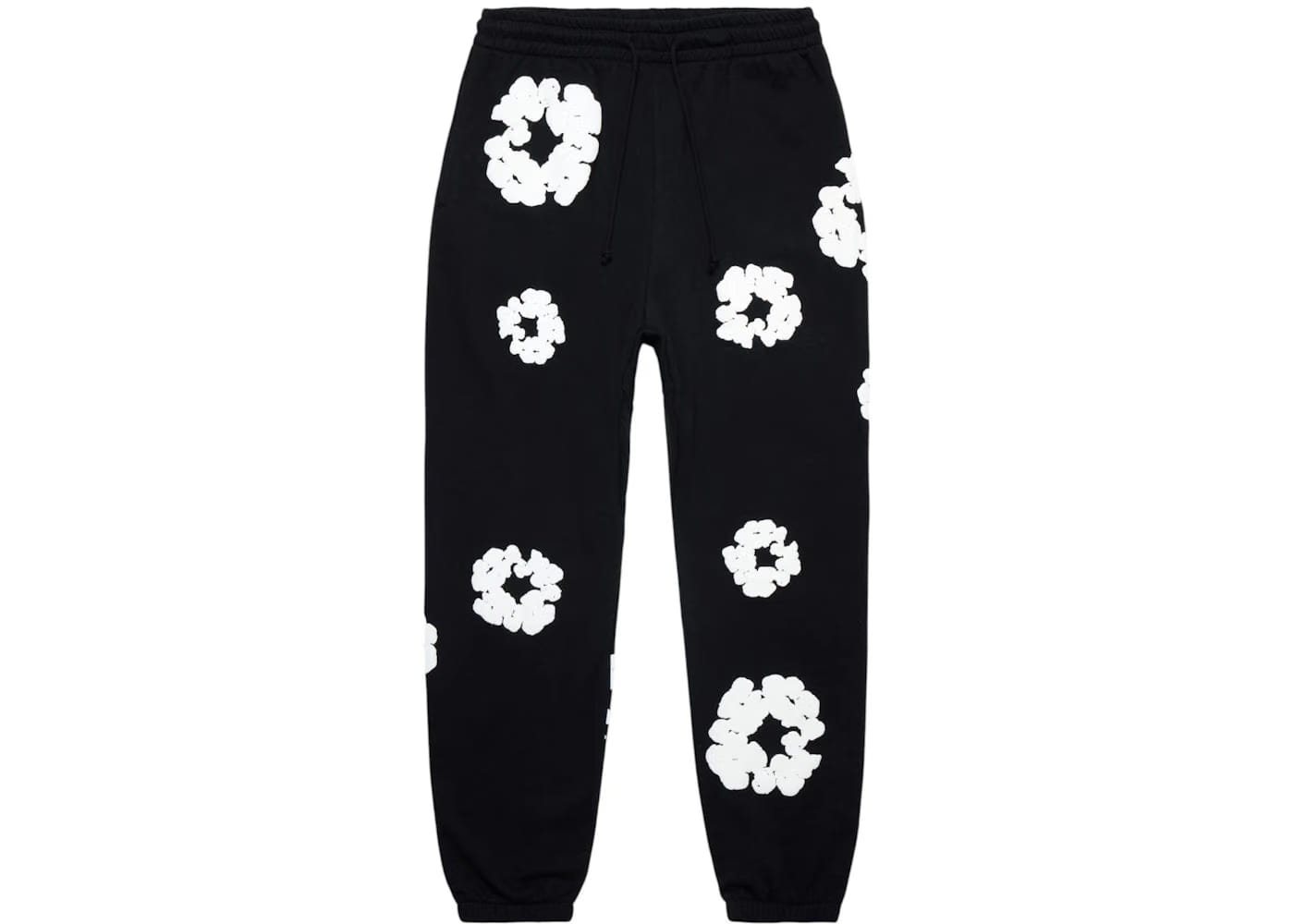 Denim Tears The Cotton Wreath Sweatpants Black