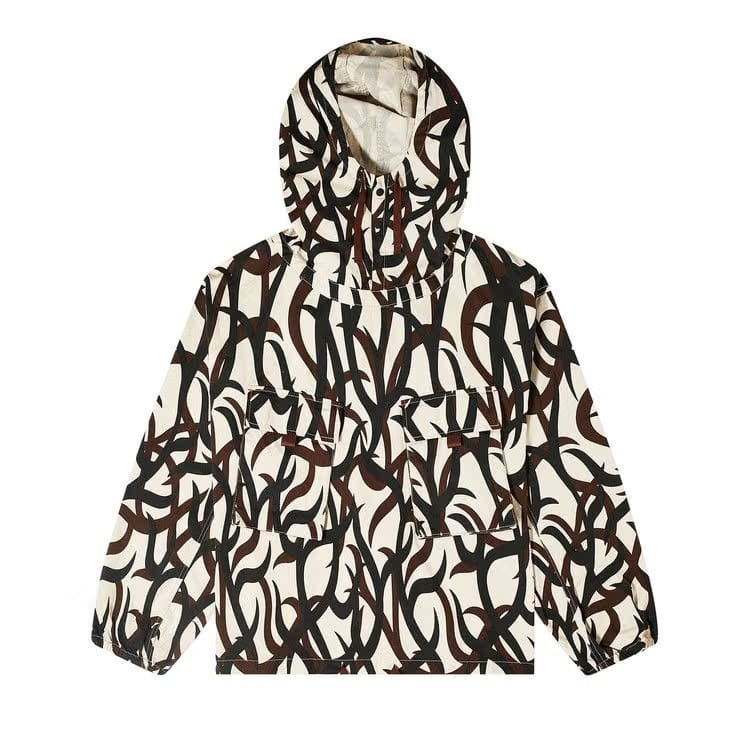 Brain Dead All Terrain Military Smock Jacket Cream