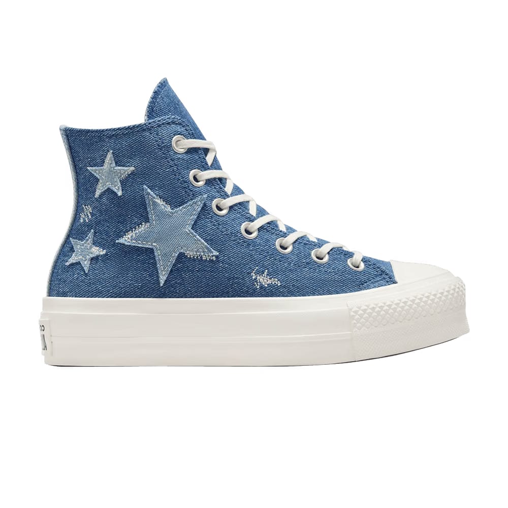 Converse Wmns Chuck Taylor All Star Lift High 'Denim - Navy Stars'