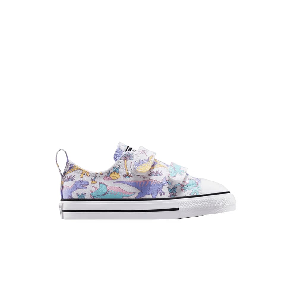 Converse Chuck Taylor All Star EasyOn Low TD Dino Party - White Ultraviolet