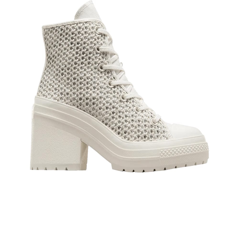 Converse Chuck 70 De Luxe Heel High Egret Knit