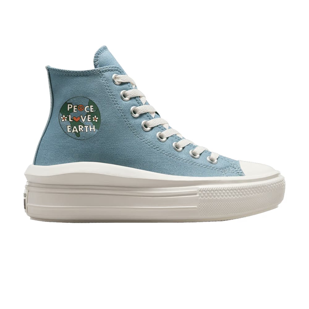 Converse Wmns Chuck Taylor All Star Move Platform High 'Peace, Love, Earth'