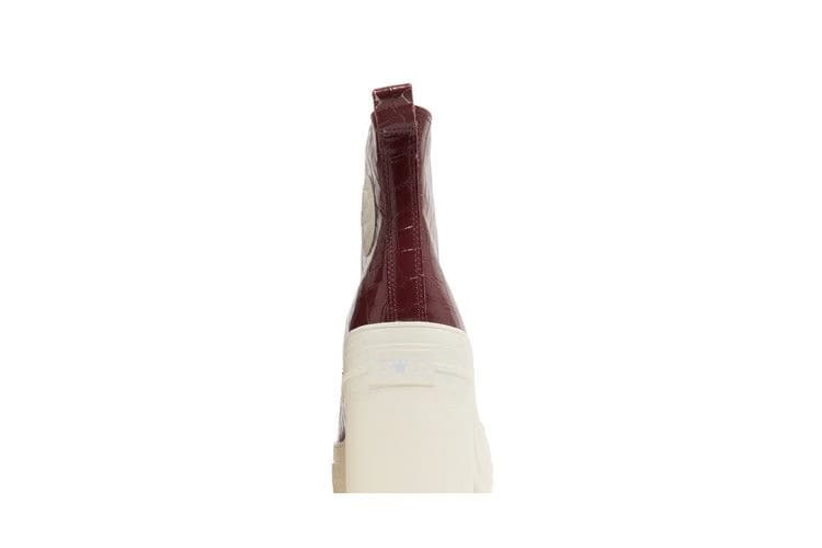 Converse Chuck 70 De Luxe Heel High Embossed Crocodile - Cabernet