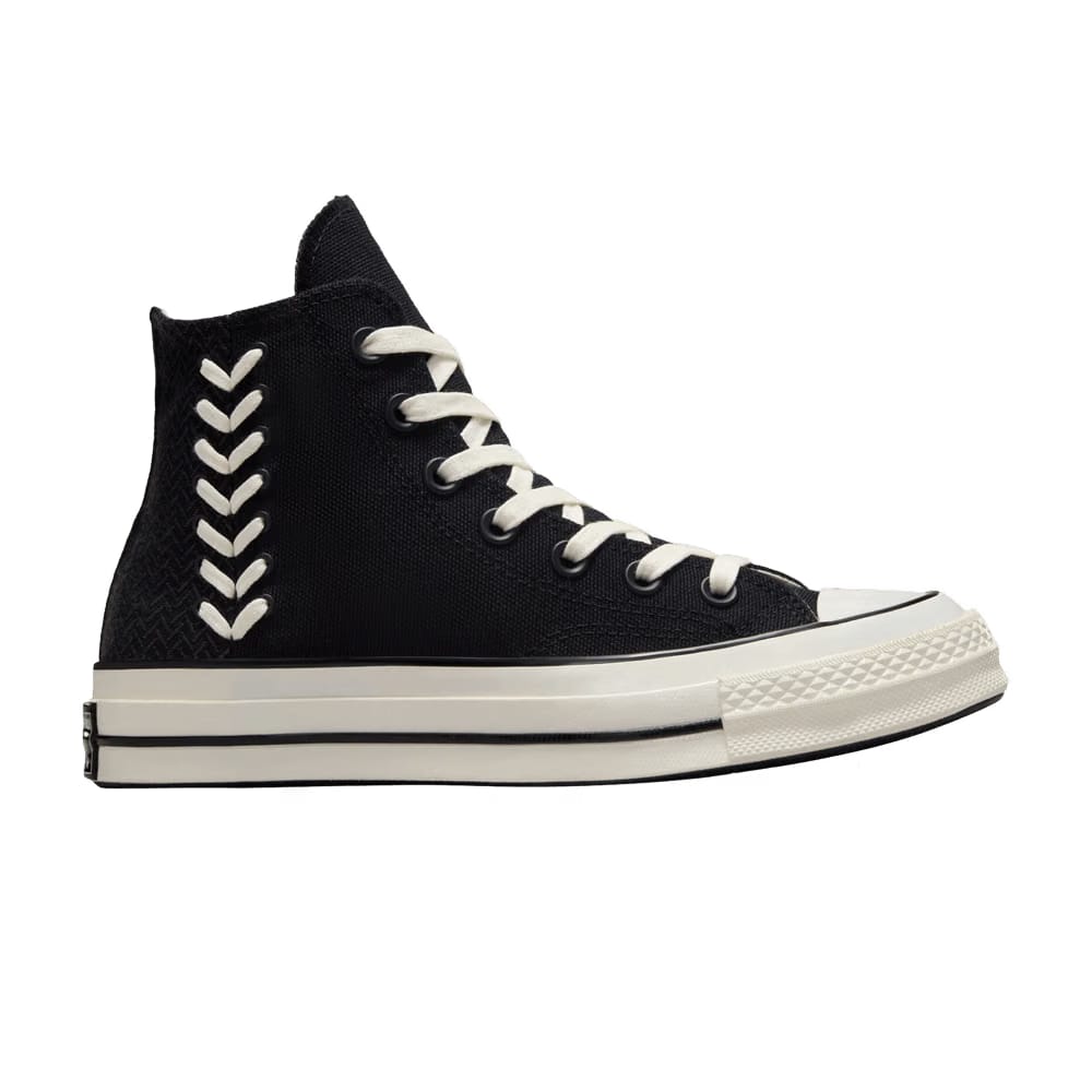 Converse Wmns Chuck 70 High 'Crafted Laces - Black Egret'