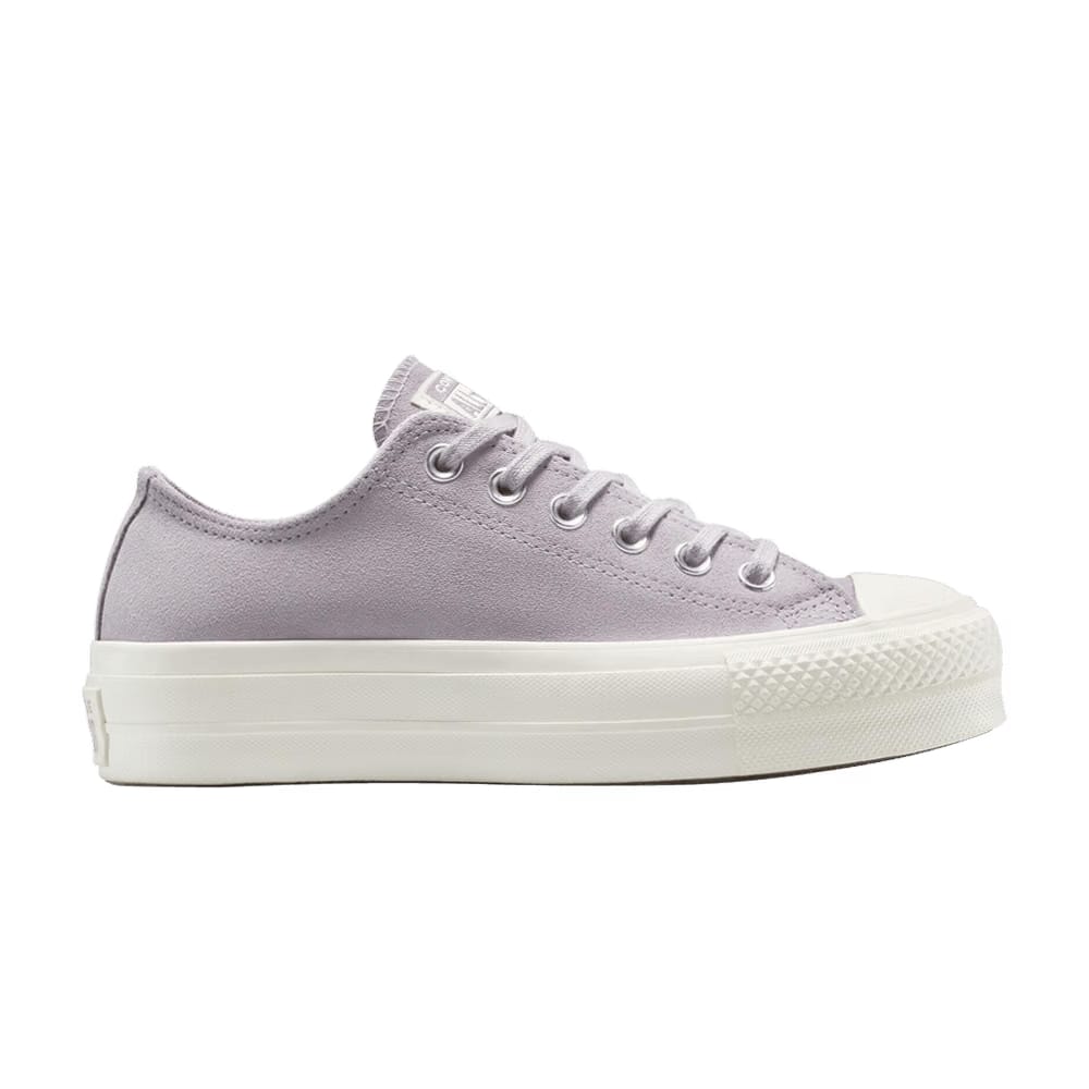 Converse Wmns Chuck Taylor All Star Lift Platform Low 'Colorful Suede - Frozen Thistle'