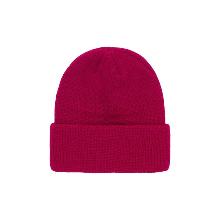 Stussy Basic Cuff Beanie Magenta