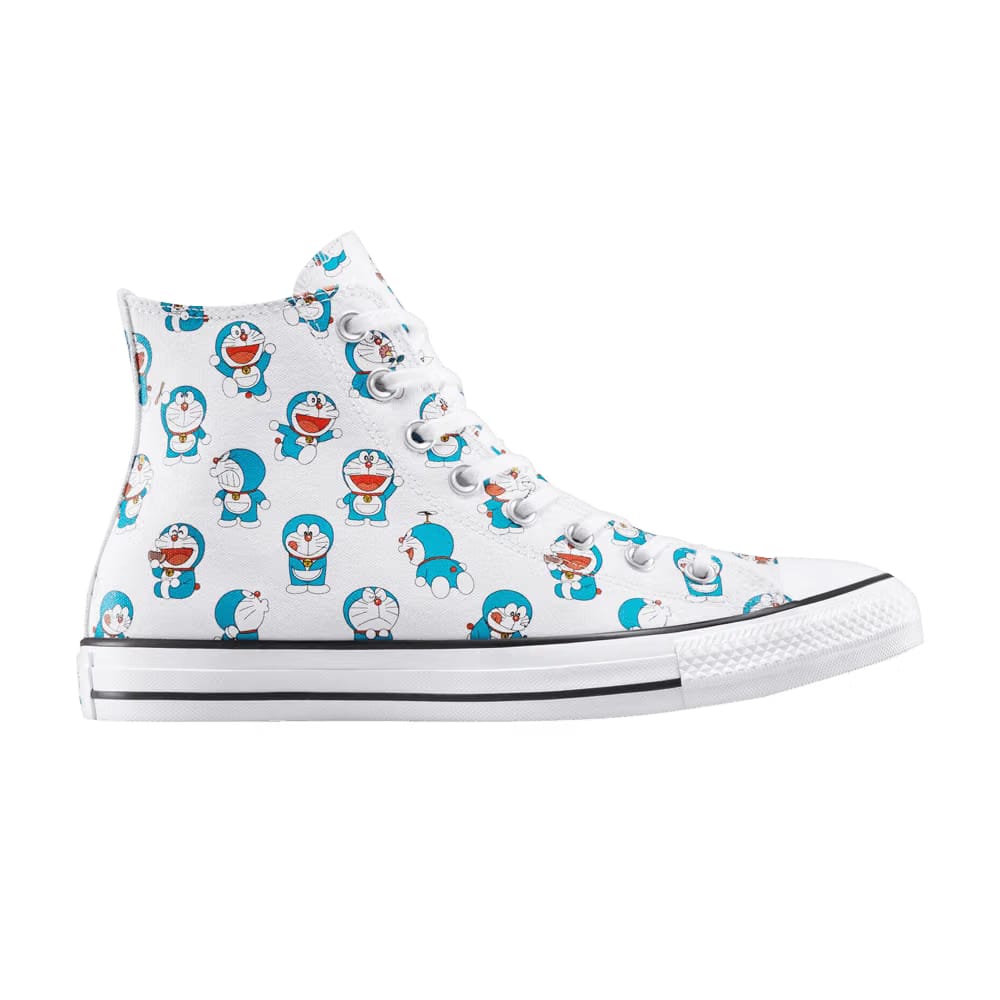 Doraemon x Converse Chuck Taylor All Star High Allover Doraemon Print
