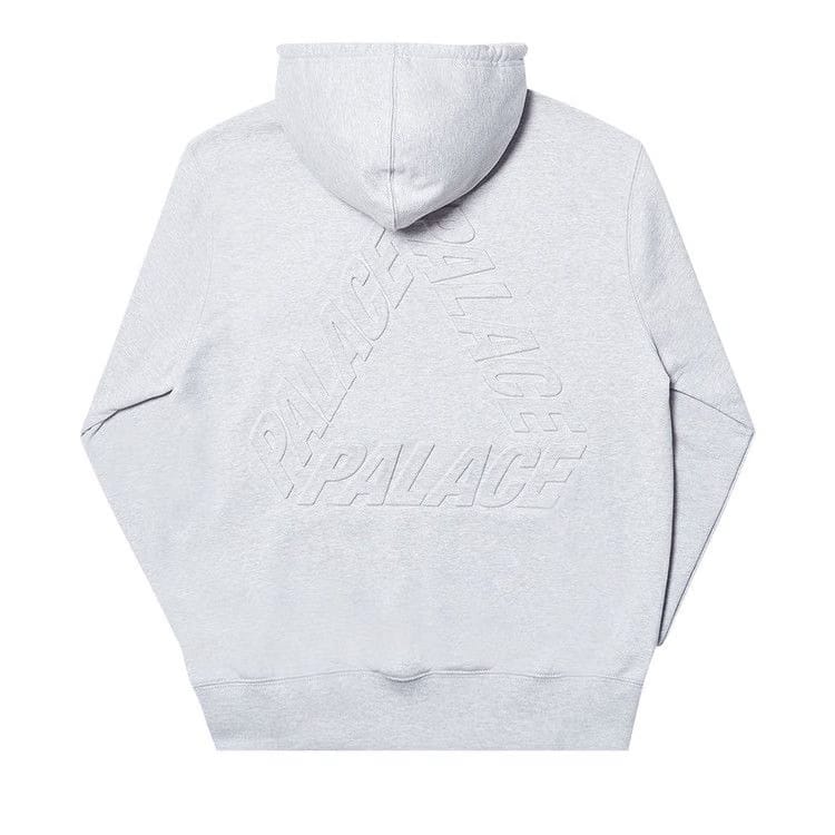 Palace De Boss P3 Hoodie Grey Marl