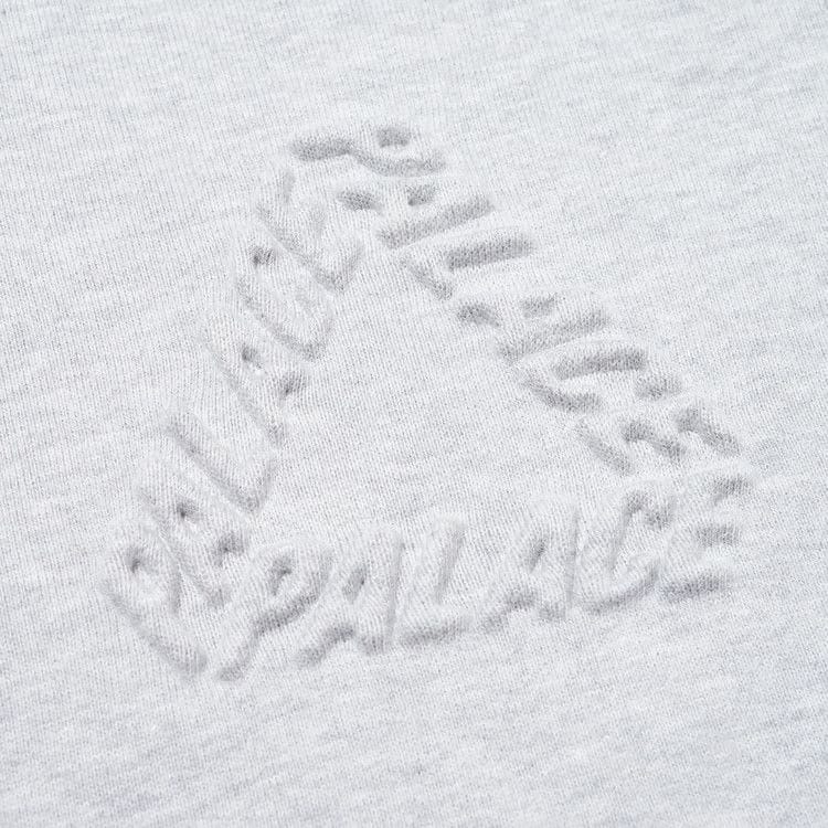 Palace De Boss P3 Hoodie Grey Marl