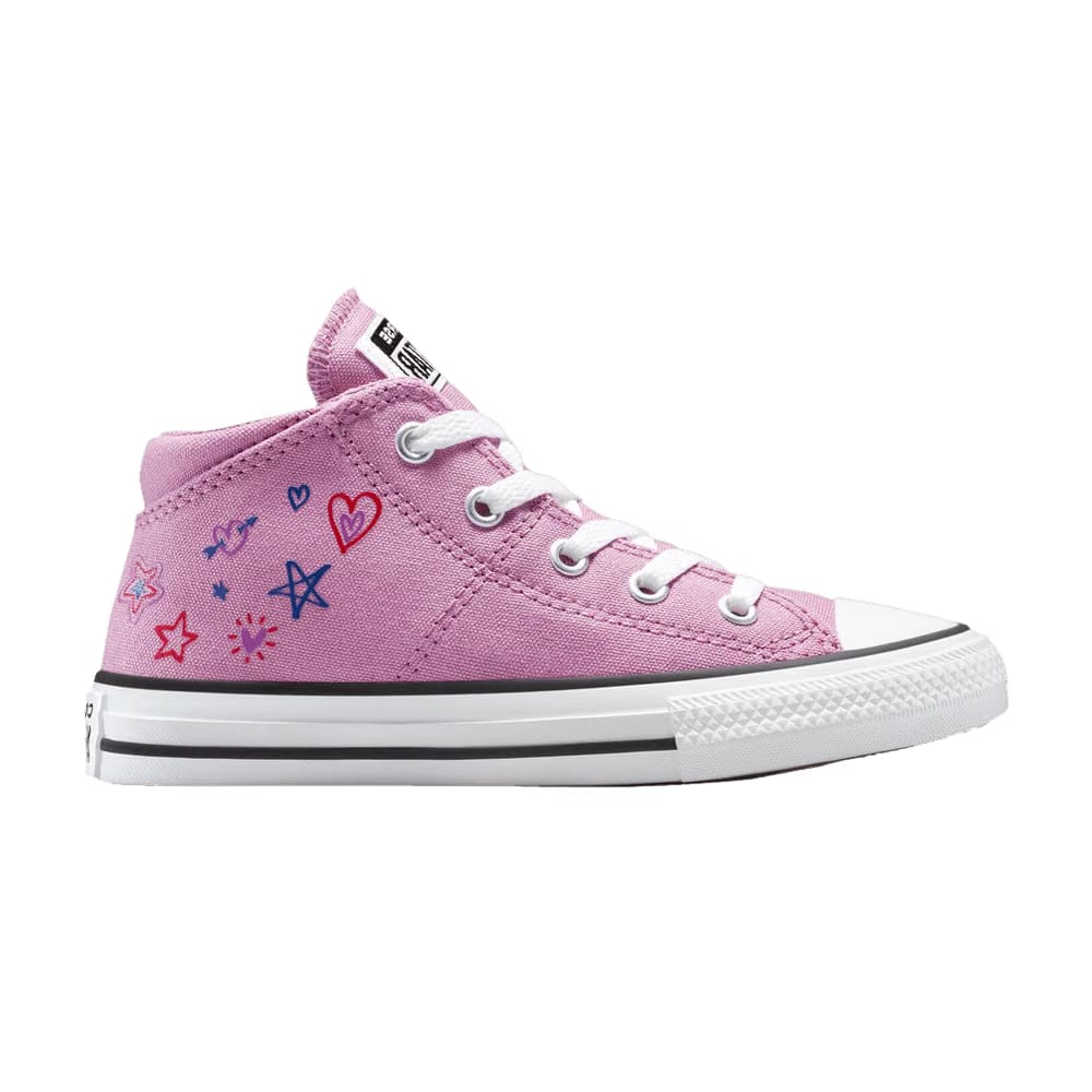 Converse Chuck Taylor All Star Madison EasyOn Mid PS Doodles - Cliffside Rose