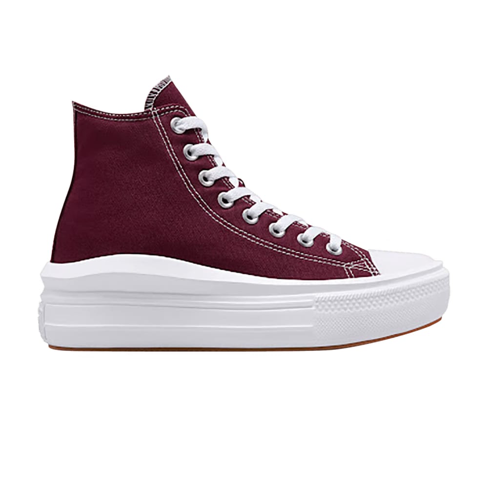 Converse Wmns Chuck Taylor All Star Move Platform High 'Dark Beetroot'