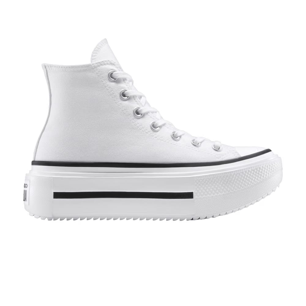 Converse Chuck Taylor All Star Lift Double Stack High White Black