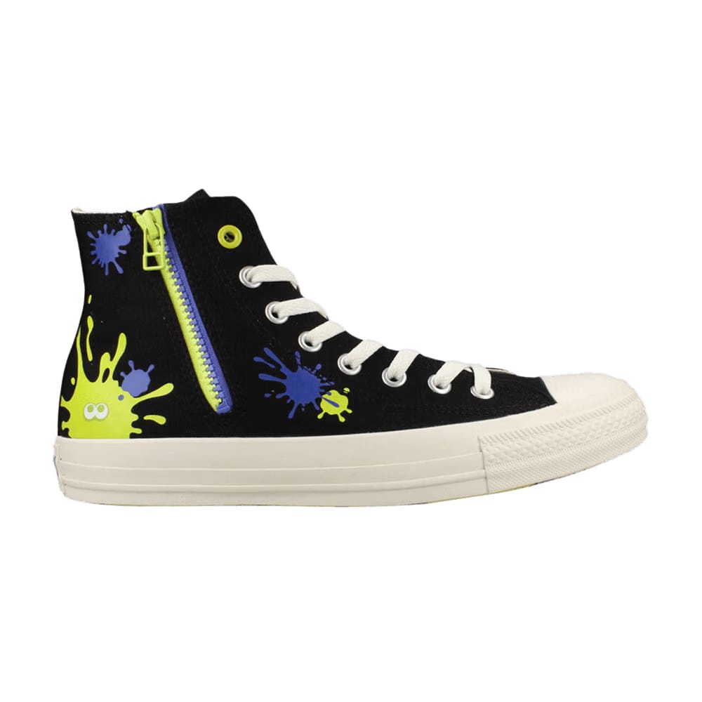 Splatoon 3 x Converse Chuck Taylor All Star Zip High Ink Splatter