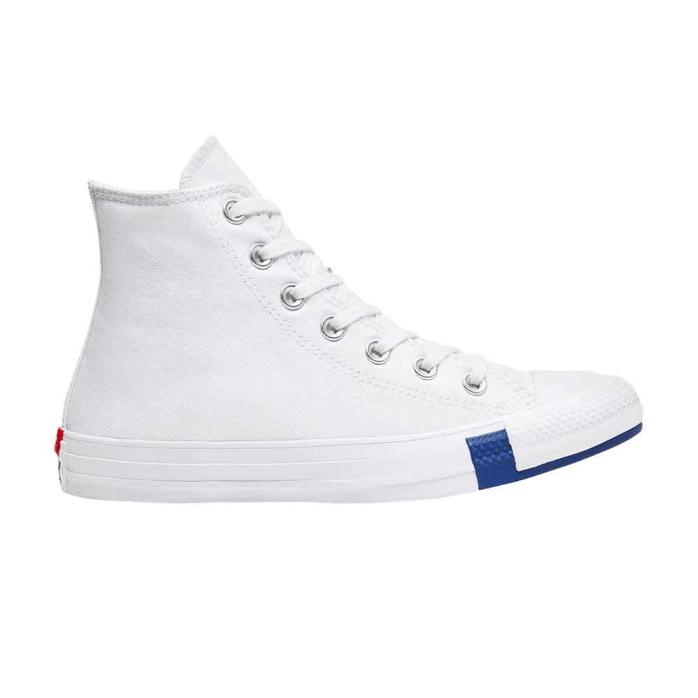 Converse Chuck Taylor All Star High Logo Play - White Rush Blue