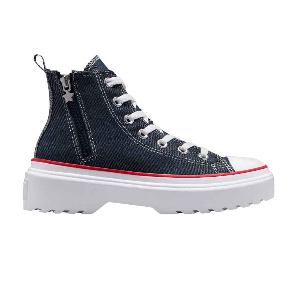 Converse Chuck Taylor All Star Lugged Lift Platform High GS Retro Denim