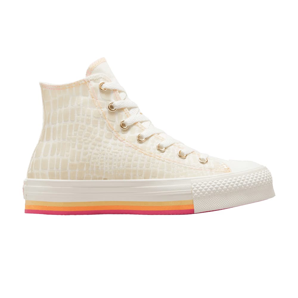 Converse Chuck Taylor All Star EVA Lift Platform High GS Glazed Chrome
