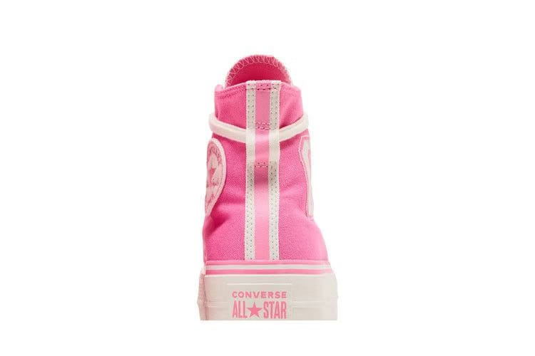 Converse Wmns Chuck Taylor All Star Lift Platform Retro Varsity High 'Oops Pink'