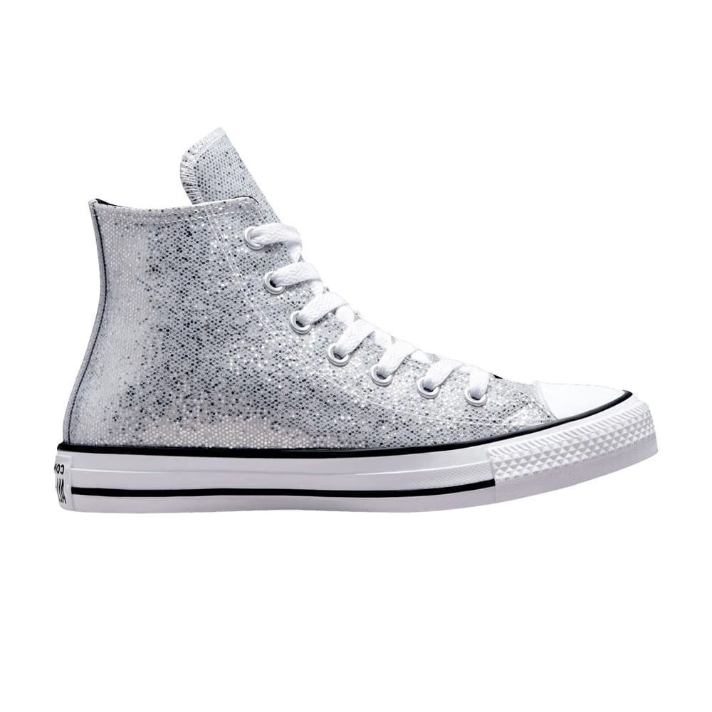 Converse Chuck Taylor All Star High GS Glitter - Silver