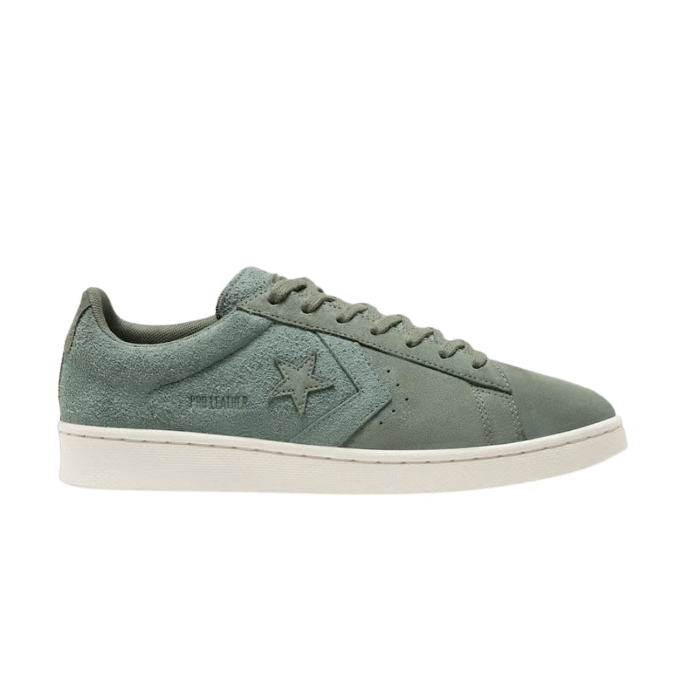 Converse Pro Leather Low Earth Tone Suede - Lily Pad