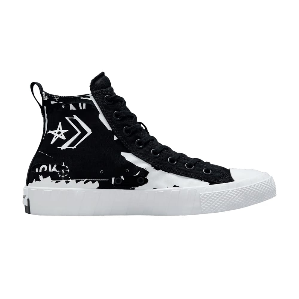 Converse UNT1TL3D Script Print - Black