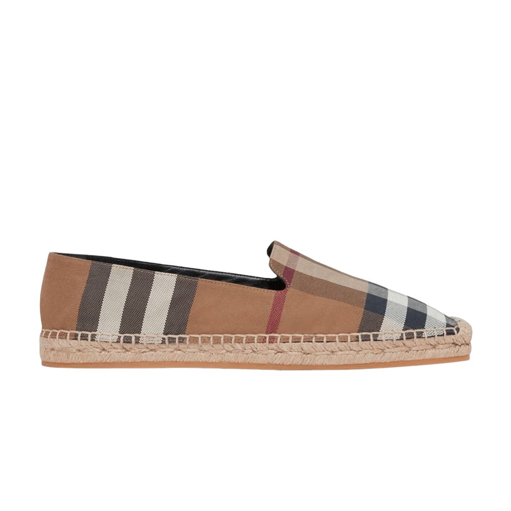 Burberry Wmns Espadrille 'Vintage Check - Birch Brown'