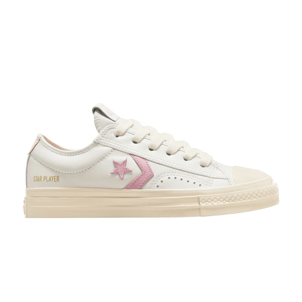 Converse Star Player 76 Low Vintage White Pink