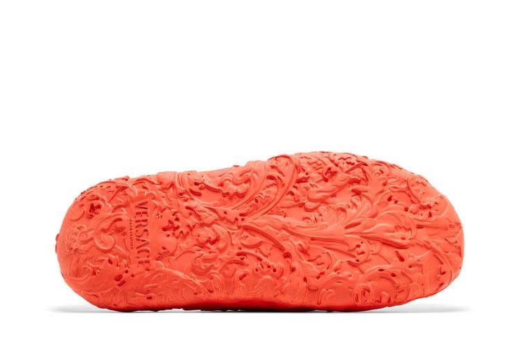 Versace Dimension Pool Slide Orange