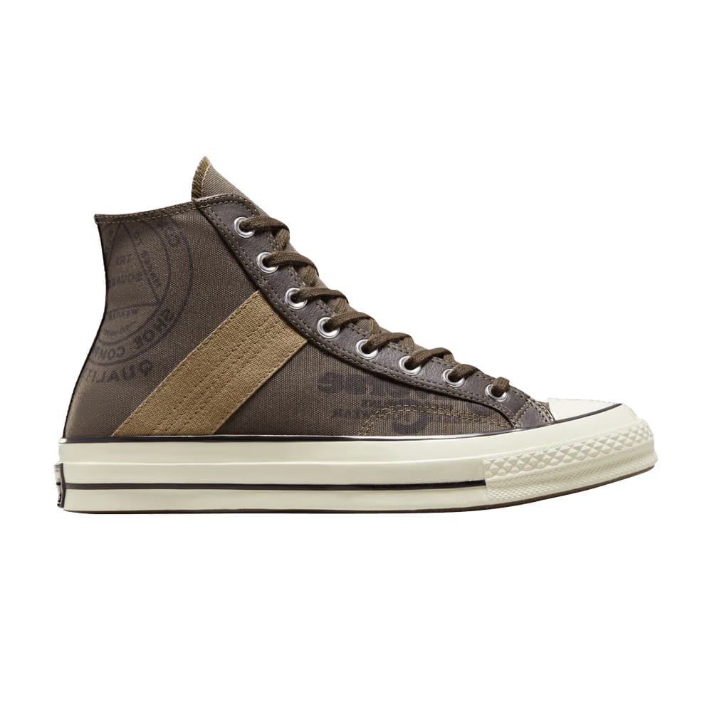 Converse Chuck 70 Leather Overlay High Engine Smoke
