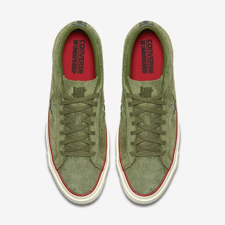 Undefeated x Converse One Star Suede Low Olive