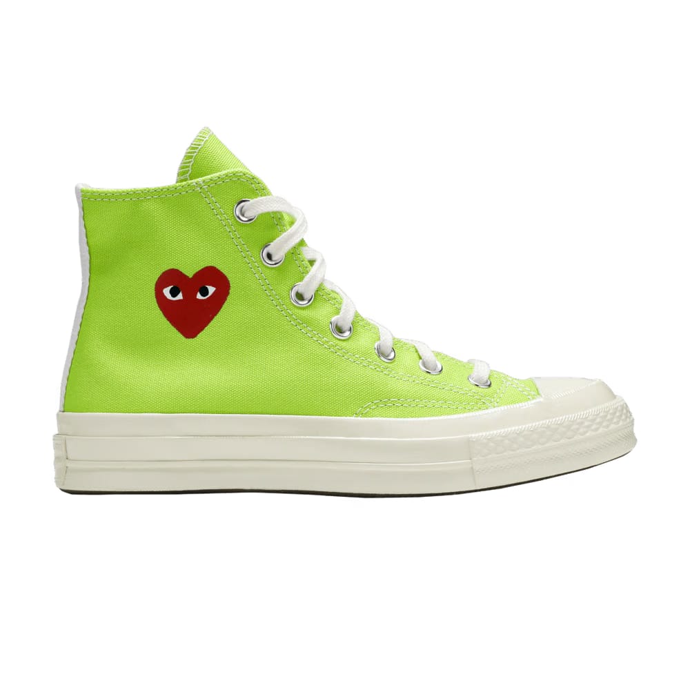 Comme des Garçons PLAY x Converse Chuck 70 High Bright Green