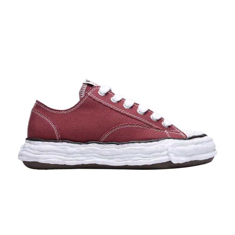 Maison Mihara Yasuhiro Peterson 23 OG Sole Canvas Low Bordeaux