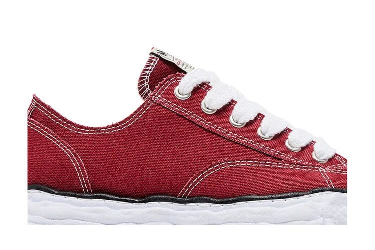 Maison Mihara Yasuhiro Peterson 23 OG Sole Canvas Low Bordeaux