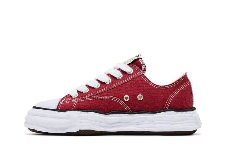 Maison Mihara Yasuhiro Peterson 23 OG Sole Canvas Low Bordeaux