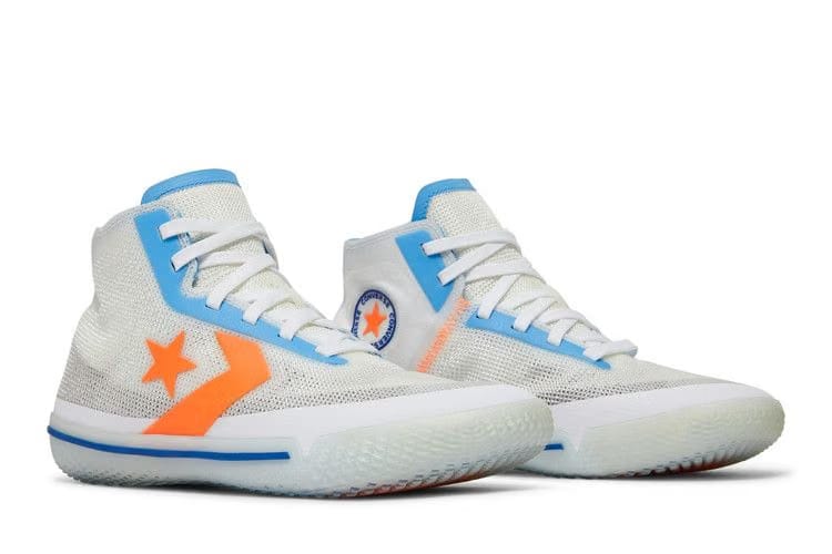 Converse All Star Pro BB High Solstice - White Royal Orange