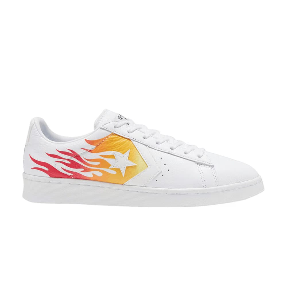 Converse Pro Leather Low Archival Flame Print