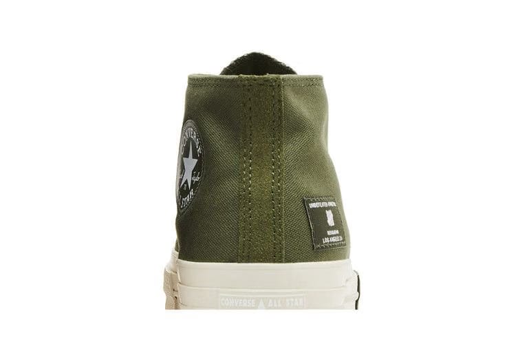 Undefeated x Converse Chuck 70 Mid Chive Parchment