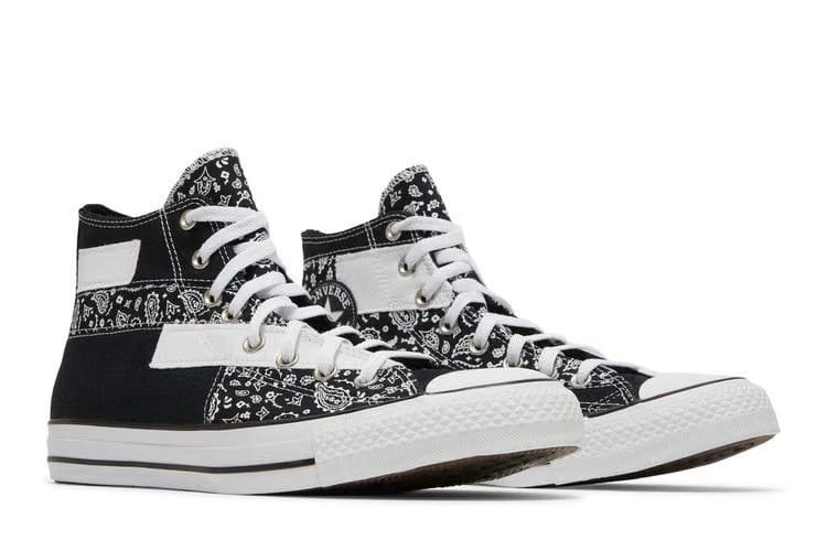 Converse Chuck Taylor All Star High Paisley Patchwork - Black