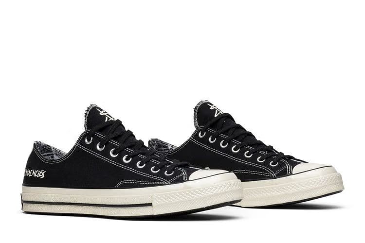 Suicidal Tendencies x Converse Chuck 70 OX Black White