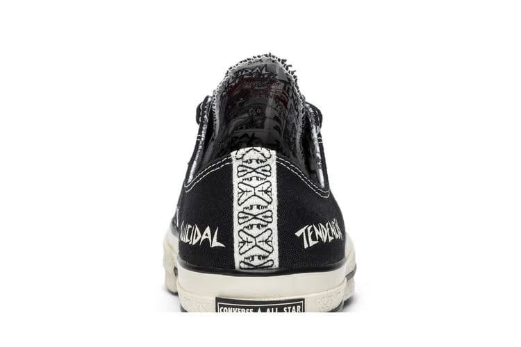 Suicidal Tendencies x Converse Chuck 70 OX Black White
