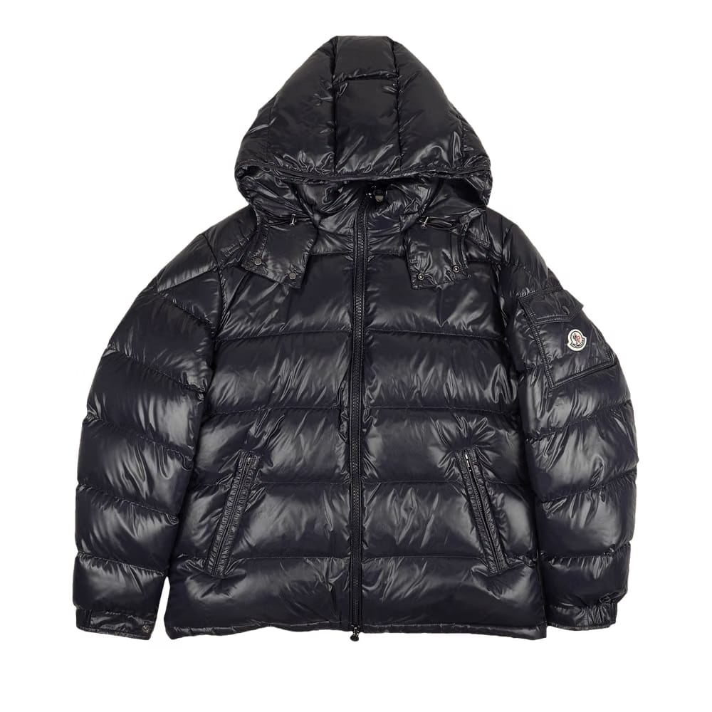Moncler Maya Down Puffer Jacket Blue