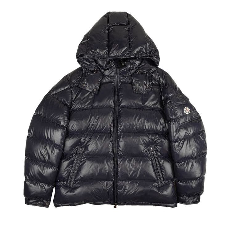 Moncler Maya Down Puffer Jacket Blue
