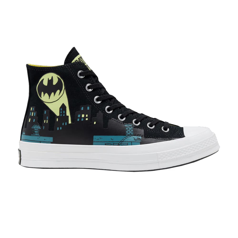 Converse DC Comics x Chinatown Market x Chuck 70 High Gotham City - Glow In The Dark