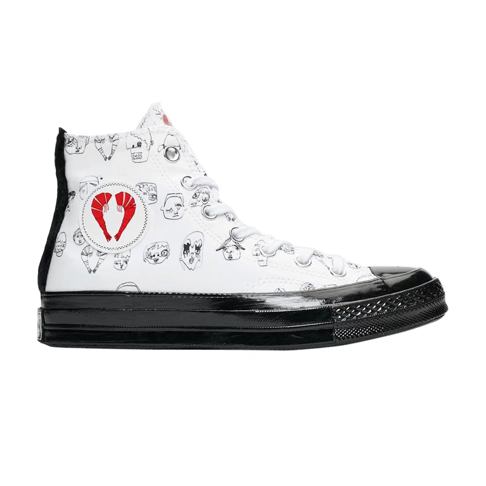 Shrimps x Converse Wmns Chuck 70 High 'White Black'