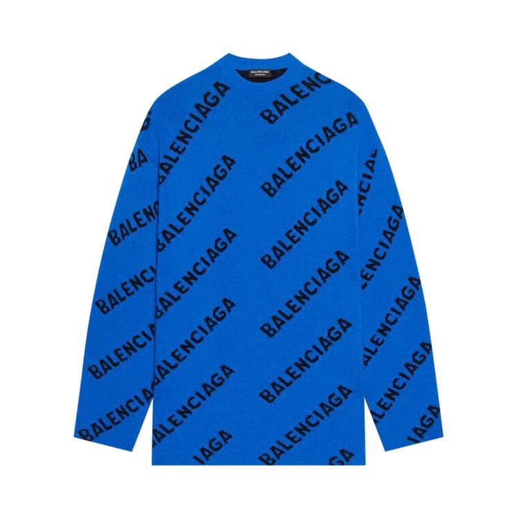 Balenciaga Crewneck Blue/Black