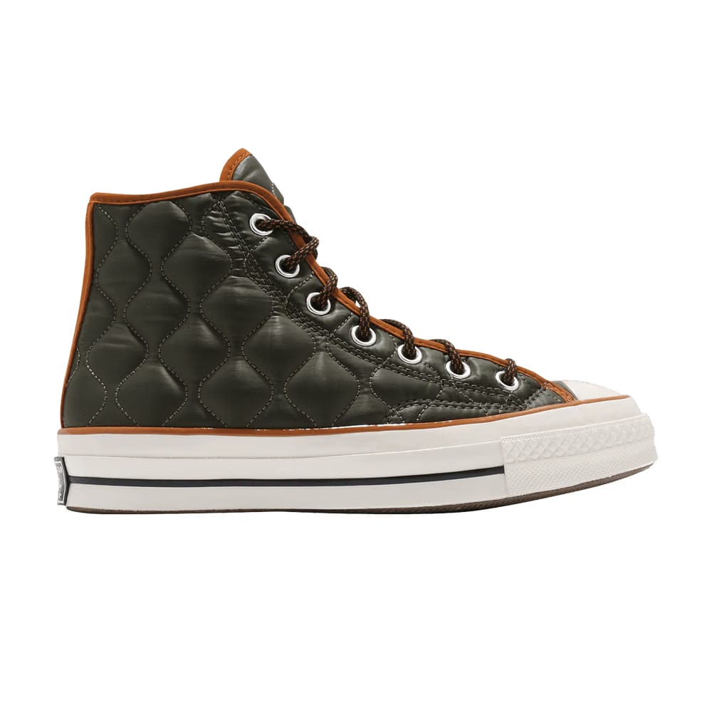Converse Chuck 70 High Workwear Quilting - Green Brown