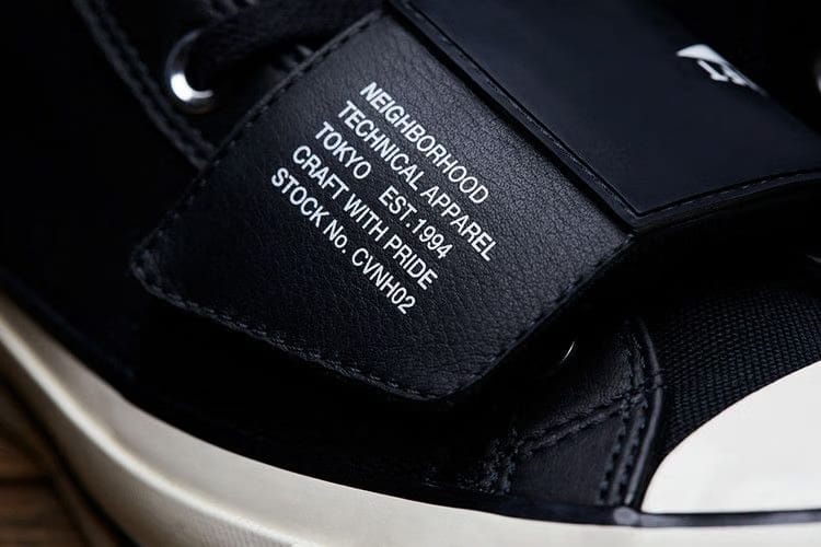 Neighborhood x Converse Chuck 70 Black White