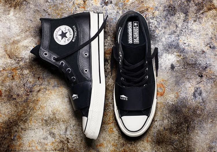 Neighborhood x Converse Chuck 70 Black White
