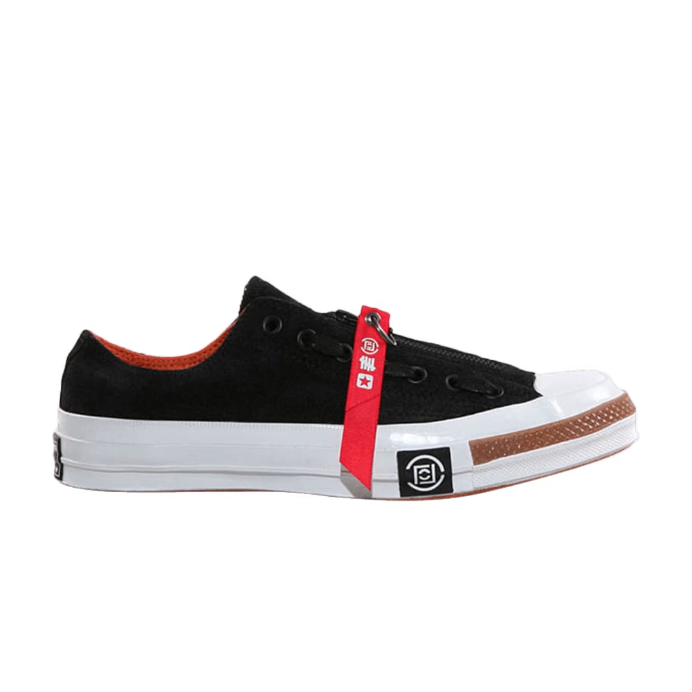 CLOT x Undefeated x Converse Chuck 70 Ox Black