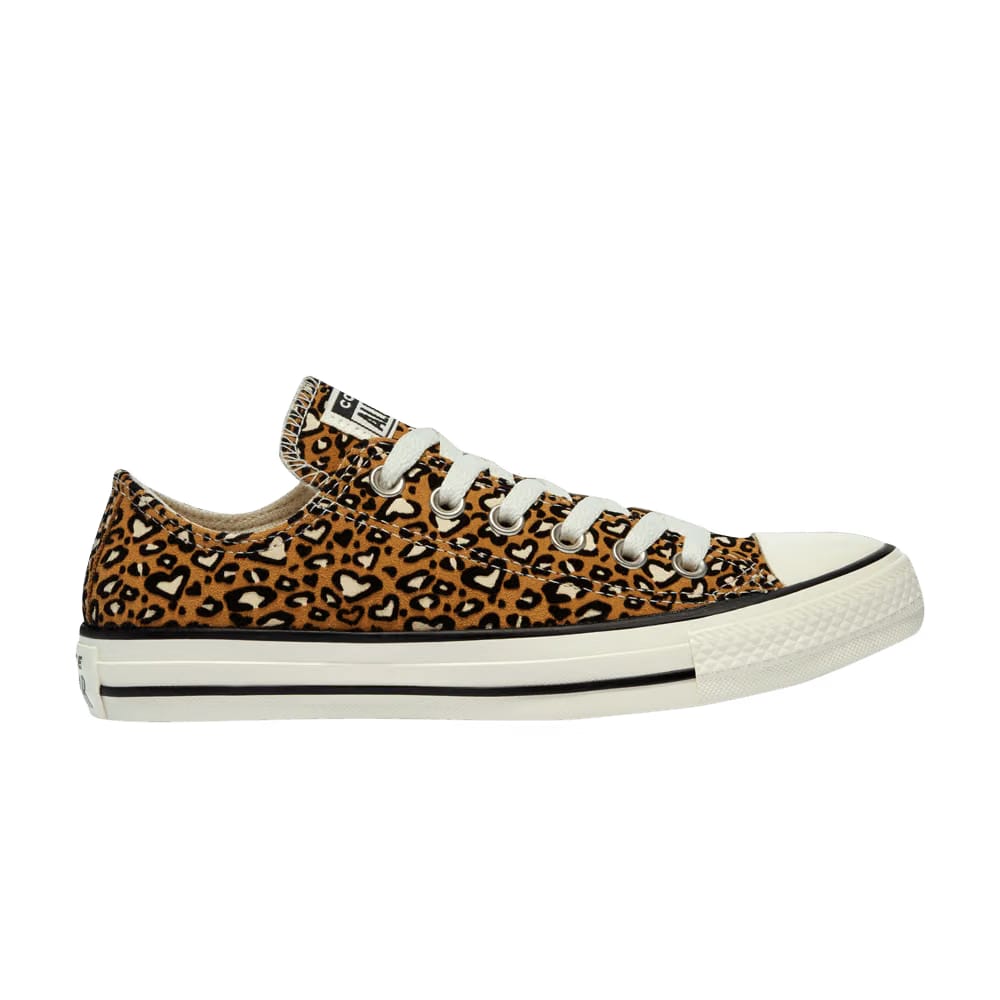 Converse Chuck Taylor All Star Low Leopard Heart